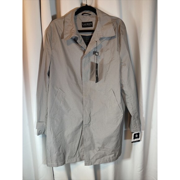 Ralph Lauren Mens All Weather Classic Fit Stanza Coat Sm Checkered Sz 40R New - Picture 3 of 9
